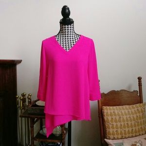 THE LIMITED Pink Blouse Size S